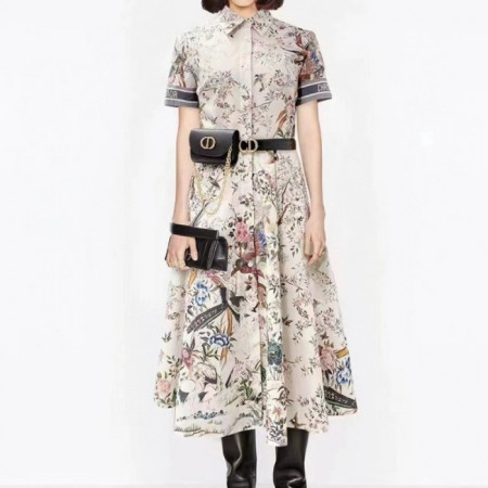 DI*R   미니가방 원피스  (벨트가방포함)