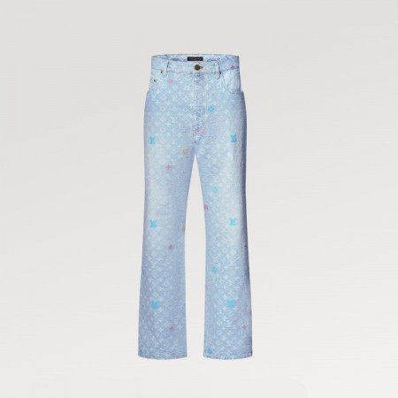 LOUIS VUITTON 모노그램 데님 팬츠