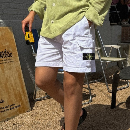 STONE ISLA*D   41236_ST 워싱 카고 반바지