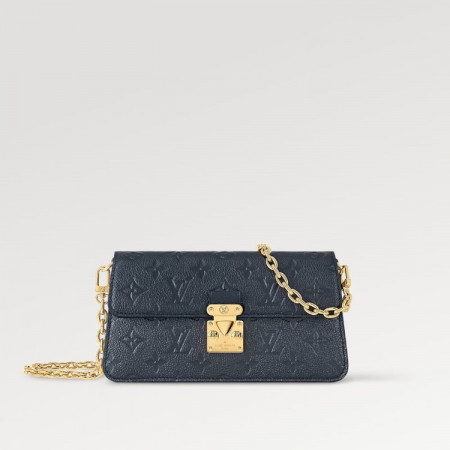 LOUIS VUITTON 월릿 온 체인 메티스 - 네이비