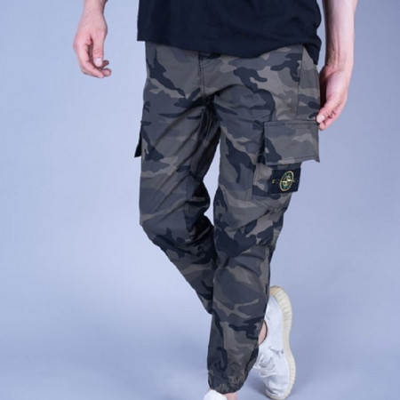 스톤 아일*드  린넨 밀리터리팬츠  ST-1007