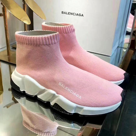 발렌시*가 BALENCIAGA 스피드러너 - 핑크
