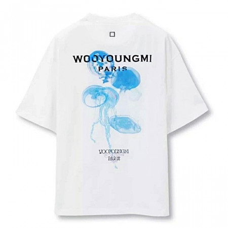 우*미   해파리 그래픽 반팔티