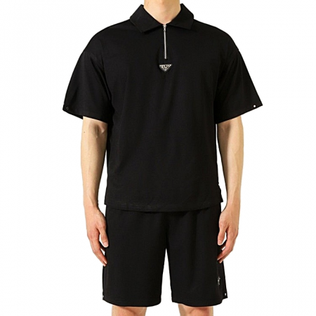 PRADA 트라이앵글 반집업 & 쇼트 셋업 SET