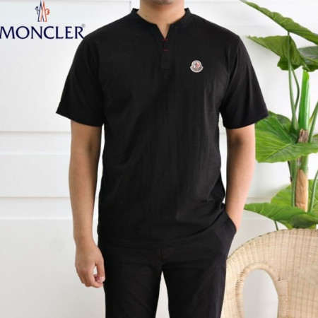 몽클*어   MC 헨리넥 스티치 반팔티