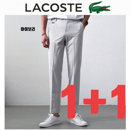 라코*테   사방스판 뒷밴딩 슬랙스 1+1