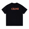 CELI*E   원형 문자 반팔 티셔츠