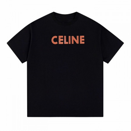 CELI*E   원형 문자 반팔 티셔츠