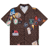 LOUIS VUITTON 로고 LV 숏슬리브 셔츠
