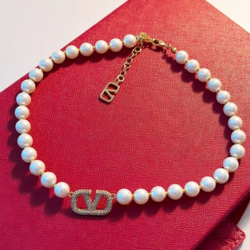 발렌*노   진주 목걸이