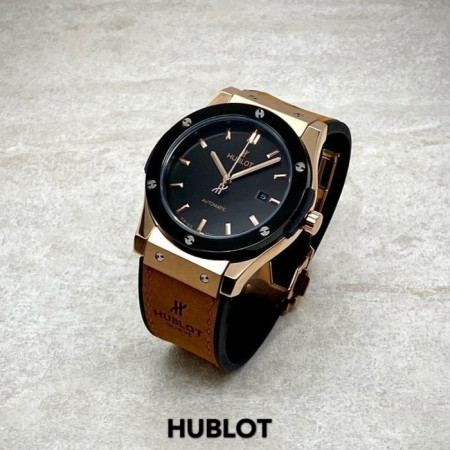 HUBLOT  클래식 퓨전 블랙다이얼 콤비 에디션