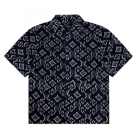 LOUIS VUITTON 필쿠페모노 숏슬리브 셔츠