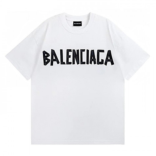 발렌시*가 BALENCIAGA 테이프 모노드 티셔츠