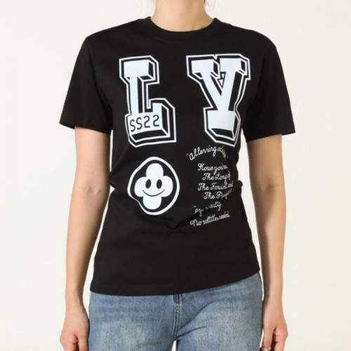 루이*통   인따르시아 그래픽 코튼 티셔츠  (남여공용)