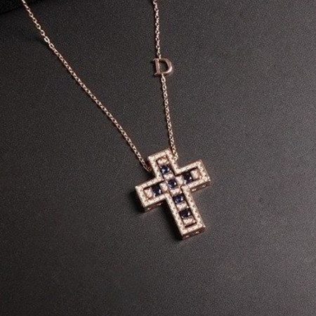 DAMIA*I   벨에포크 블루 다이아몬드 목걸이