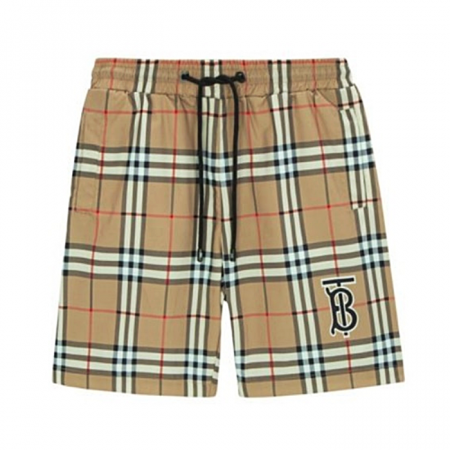 버*리  BBR 로고 밴딩 하프팬츠