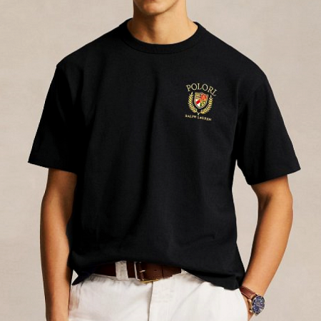 polo ralphlauren 월계수 자수 장식 티셔츠