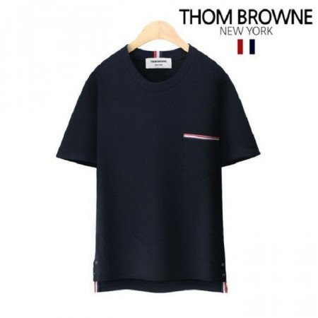 톰브*운   시그니처 라운드넥 반팔 티셔츠