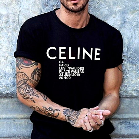 CELINE 쇼인비테이션 티셔츠