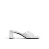 BALENCIAGA 여성 듀티 프리 샌들 - 화이트