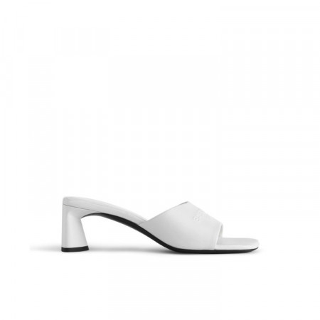 BALENCIAGA 여성 듀티 프리 샌들 - 화이트