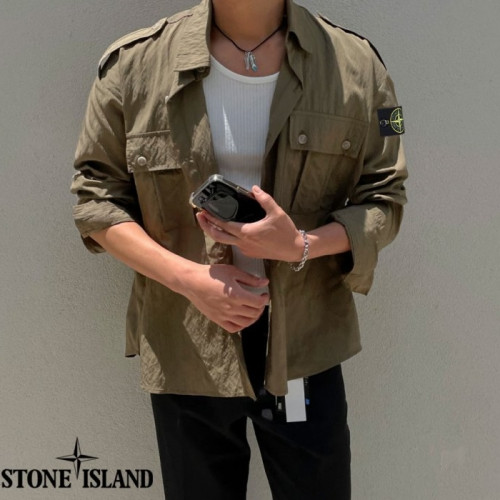 STONE ISLA*D  19595_ST 투포켓 셔츠자켓