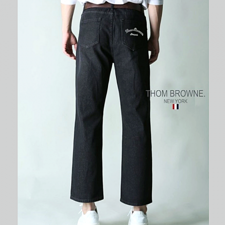 THOM BROW*E   T-207 U 레터링  면청바지