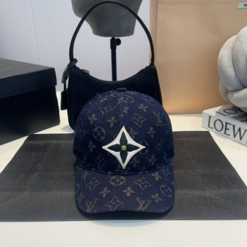 LOUIS VUITT*N   시그니처 로고 패턴 모자