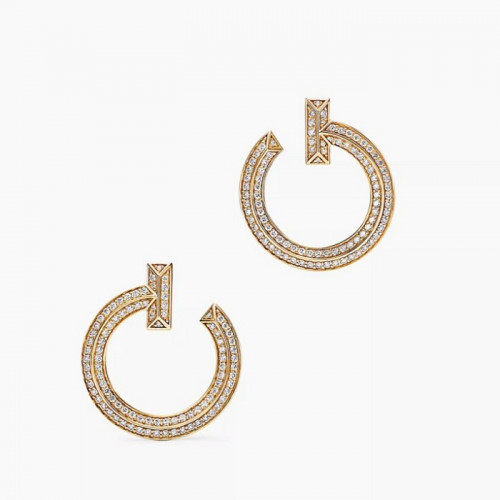 Tiffa*y   T1 오픈 후프 이어링