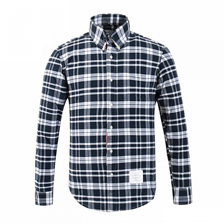 톰브*운   옥스포드 체크 셔츠