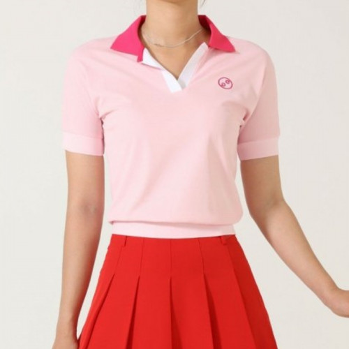 지*어   오픈 카라 폴로셔츠