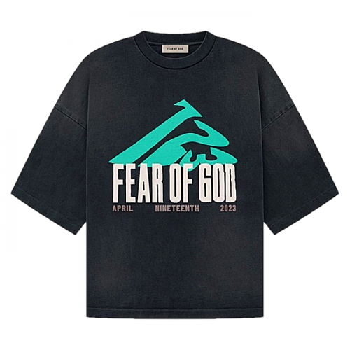 FEAR OF GOD x RRR123 넘버벨리 티셔츠