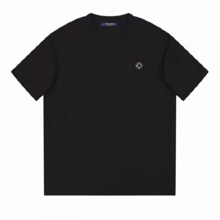 루이*통   2024S/S 시그니처 로고 라운드 반팔 티셔츠  (커스텀급)