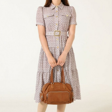 CELI*E   크래이프 셔츠 드레스