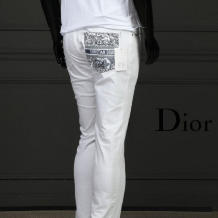 DI*R   데님 자가드 패치 스판진