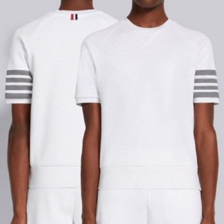 톰브*운   4BAR 와플 반팔 티셔츠