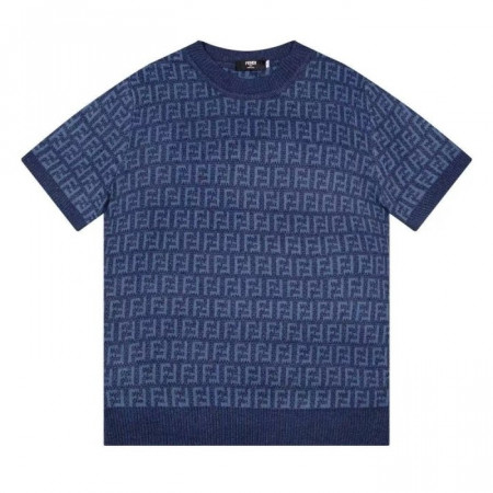 FEN*I   2024 FF 로고 모티브 반팔 니트