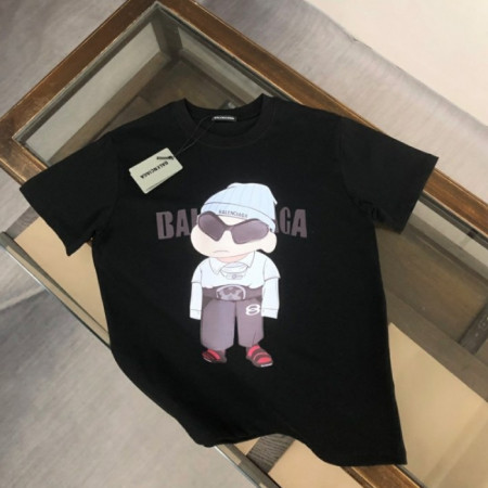 발렌시*가   배드 선글라스 짱구 반팔티