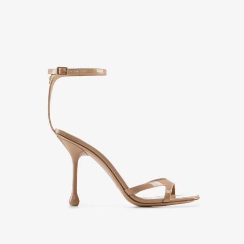 JIMMY CHOO Ixia Sandal 95 - 비스킷