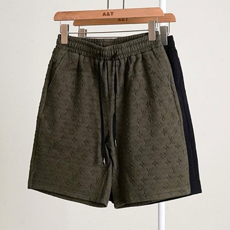 LOUIS VUITTON 모노그램 테리 밴딩 5부 팬츠