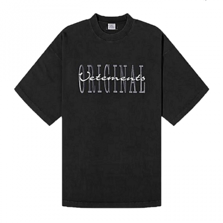 VETEMENTS 오리지날 로고드 티셔츠