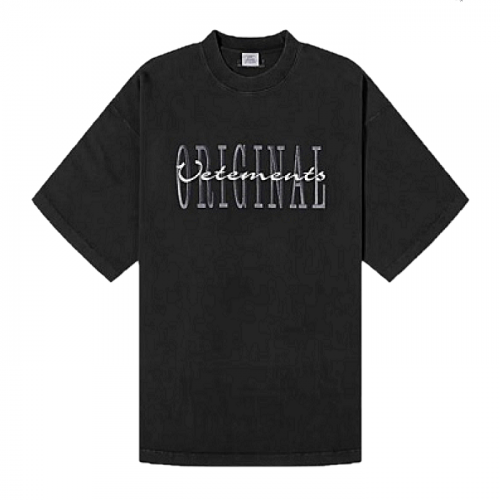 VETEMENTS 오리지날 로고드 티셔츠