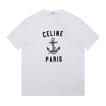 셀*느 CELINE 앵커드 로고 티셔츠
