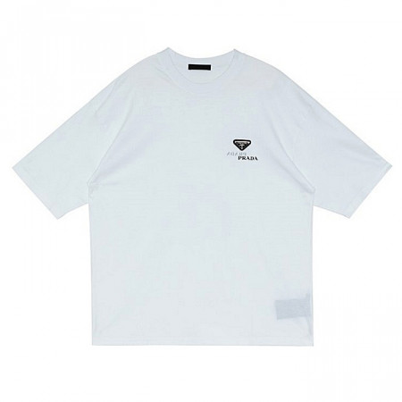 프*다 PRADA 레터링 티셔츠