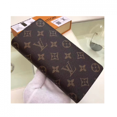 루이비통 브라짜 월릿 모노그램 브라운 장지갑