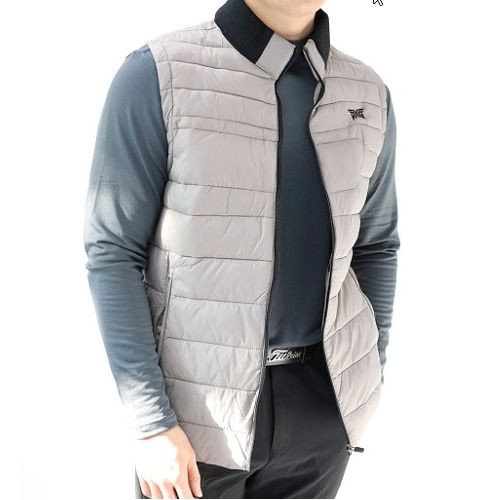 PX 시보리카라 하프 패딩 조끼