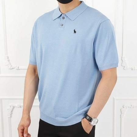 POLO 랄프*렌   투버튼 카라니트