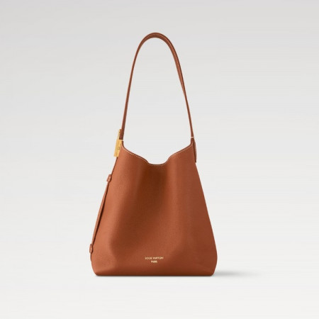 LOUIS VUITTON 로우 키 호보 PM - 꼬냑