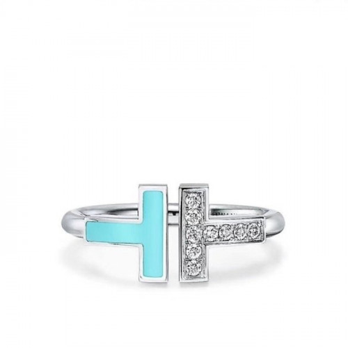 Tiffa*y  T 민트 비쥬 반지