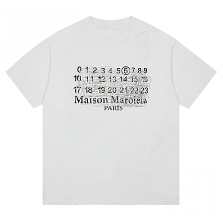 메종 마르지*라 Maison Margiela 메스넘버 티셔츠